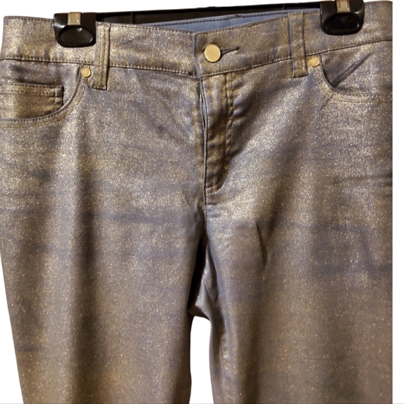 CHICO Metallic Silver Jeans - Picture 4 of 7